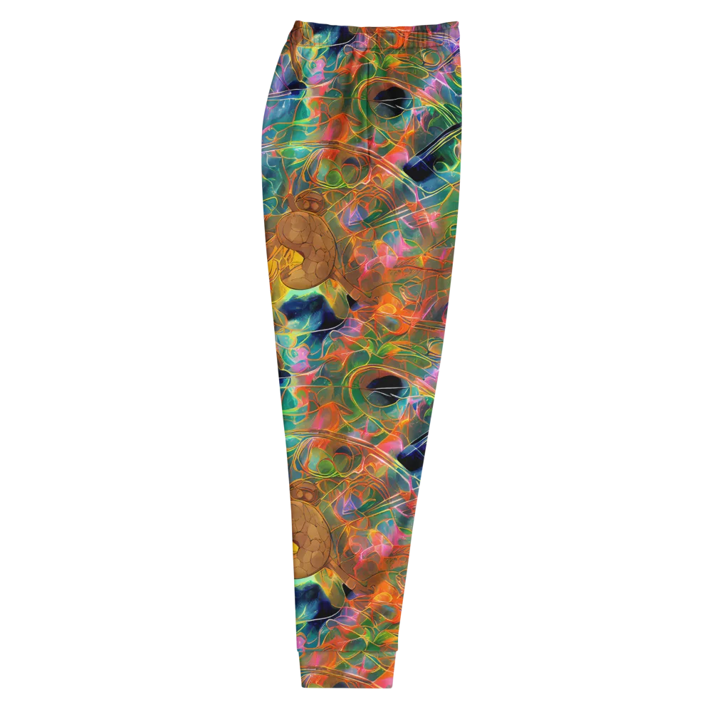 Molten Verdure on Men's Joggers — Right