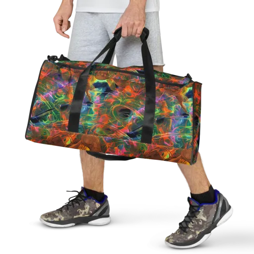 Molten Verdure on a Duffle Bag