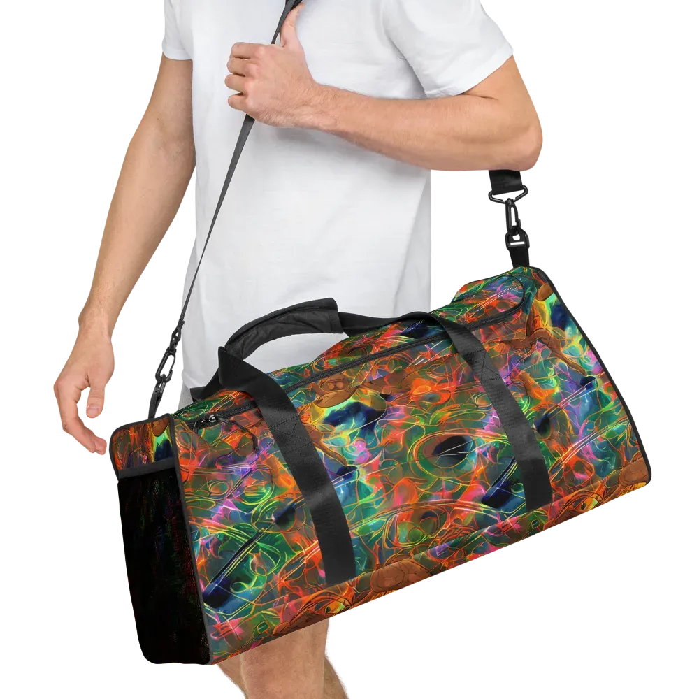 Molten Verdure on Duffle Bag — Right Front