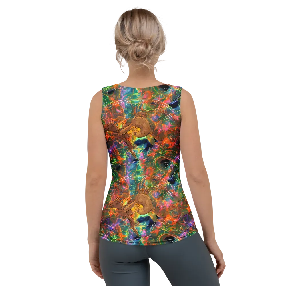 Molten Verdure on Women's Tank Top — Back