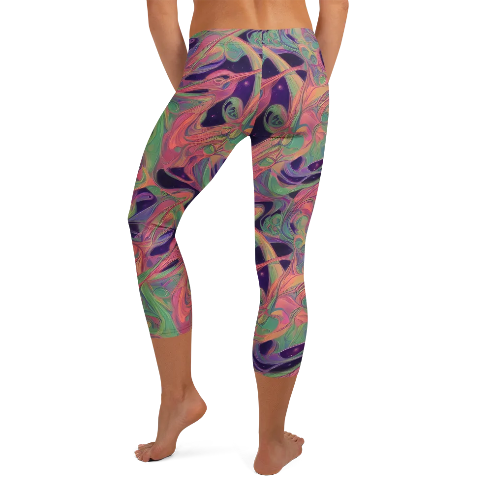 Dreamwarp on Capri Leggings — Back