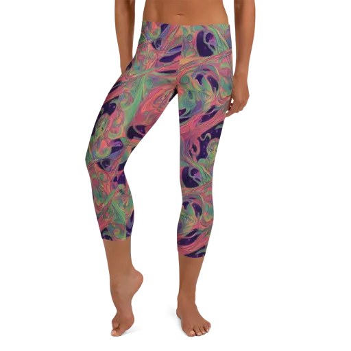 Dreamwarp on a Capri Leggings