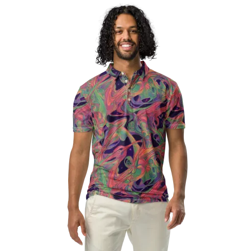 Dreamwarp on a Men's Slim Fit Polo Shirt
