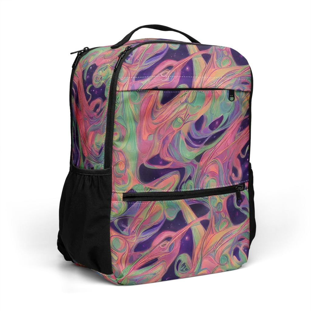 Dreamwarp on Utility Backpack — Right Front