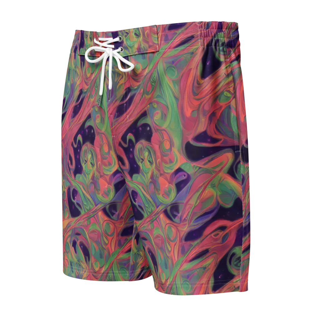 Dreamwarp on Men's Board Shorts — Front