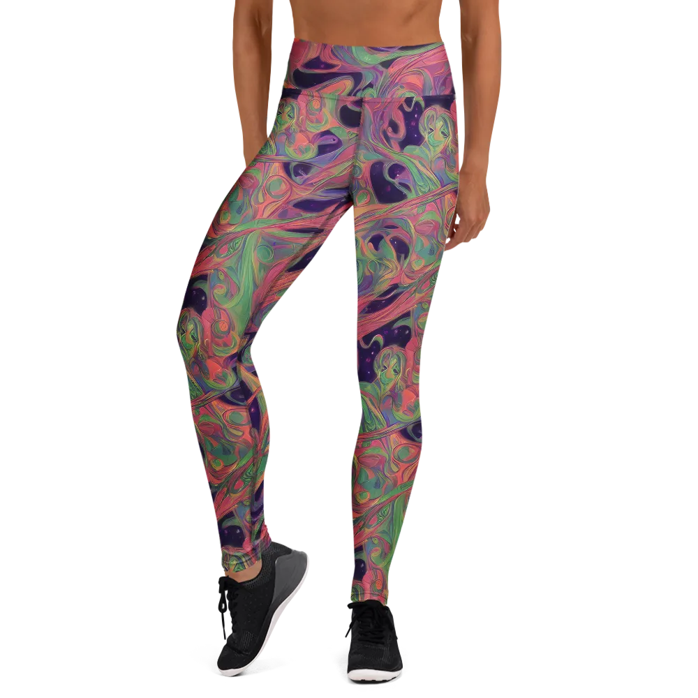 Dreamwarp on Yoga Leggings — Front