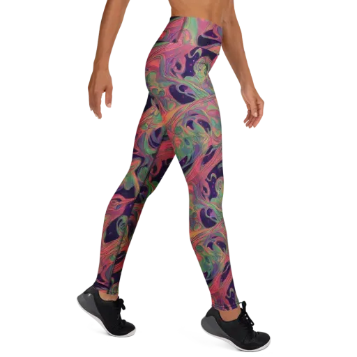Dreamwarp on a Yoga Leggings