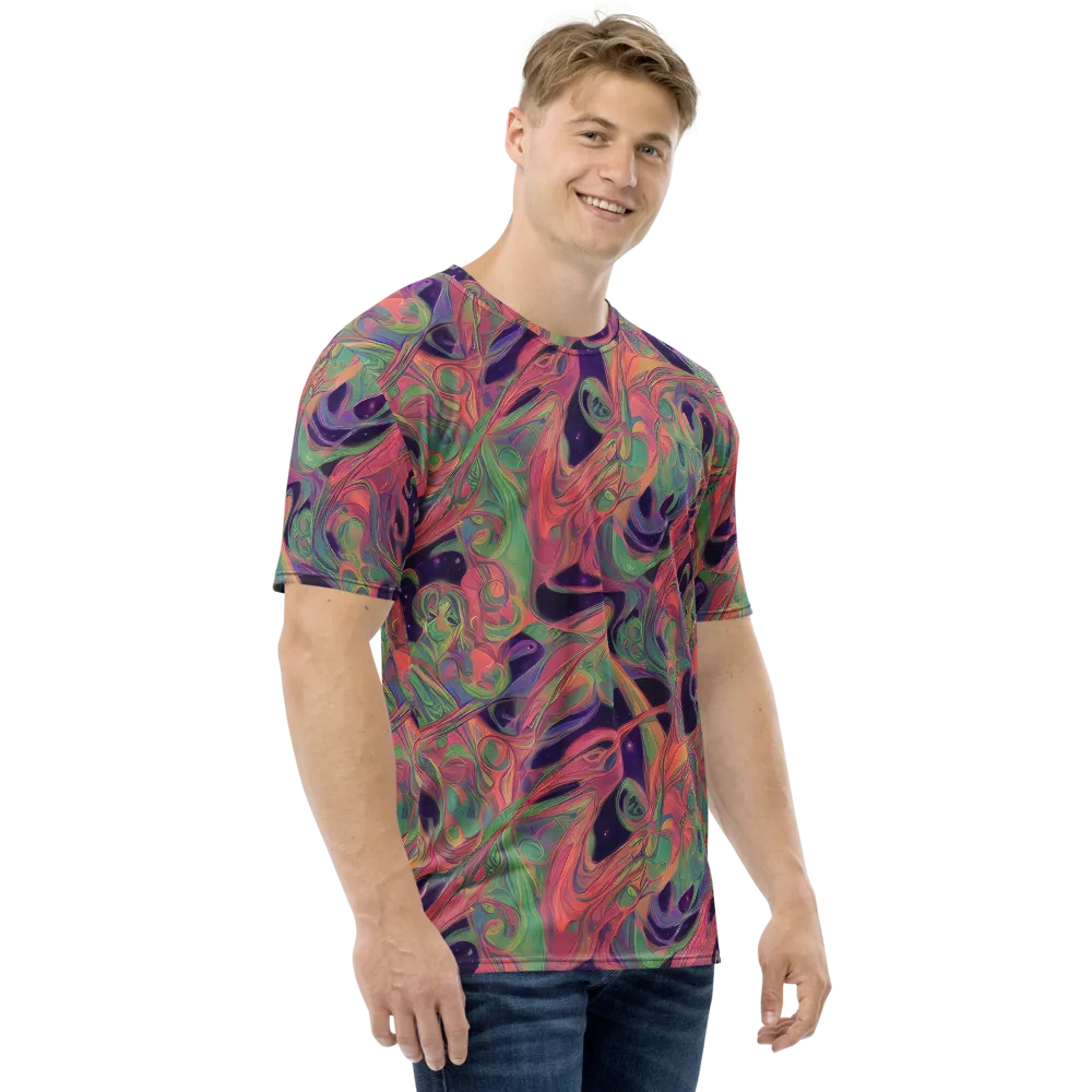 Dreamwarp on Men's Crew Neck T-Shirt — Right
