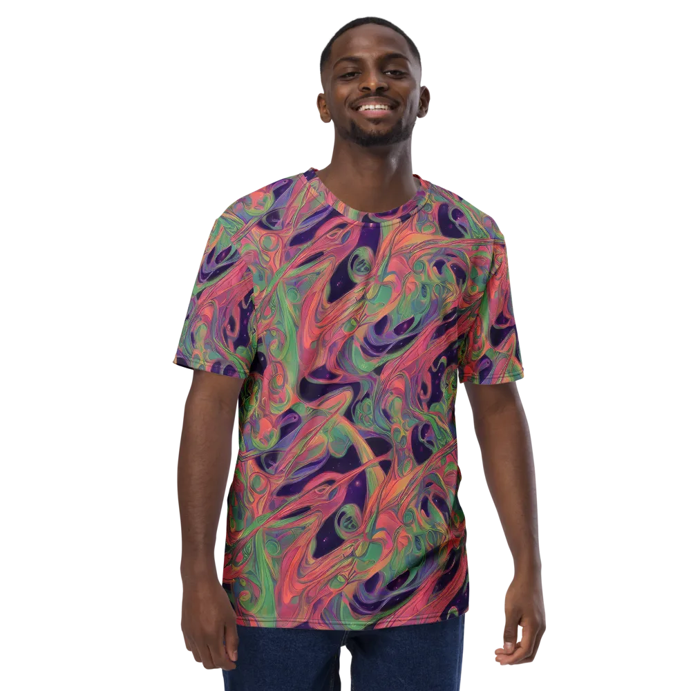 Dreamwarp on Men's Crew Neck T-Shirt — Front