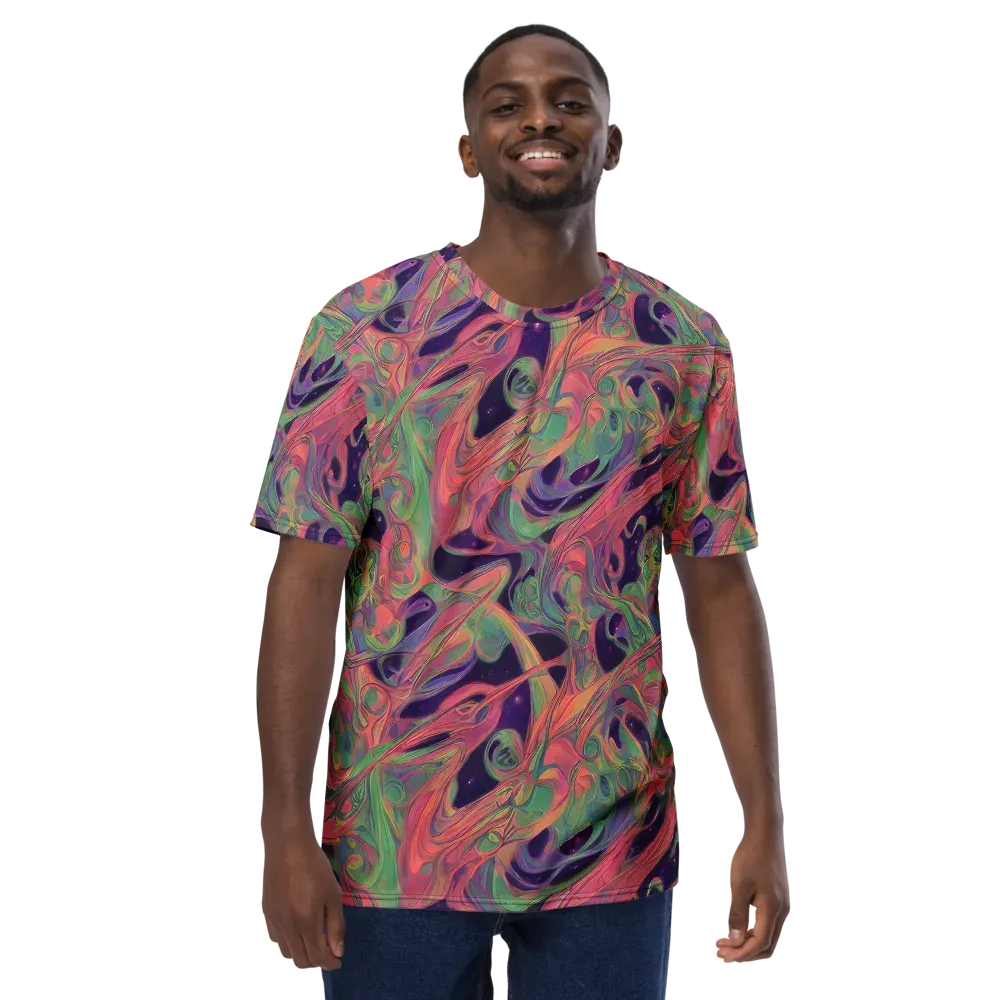 Dreamwarp on Men's Crew Neck T-Shirt — Front