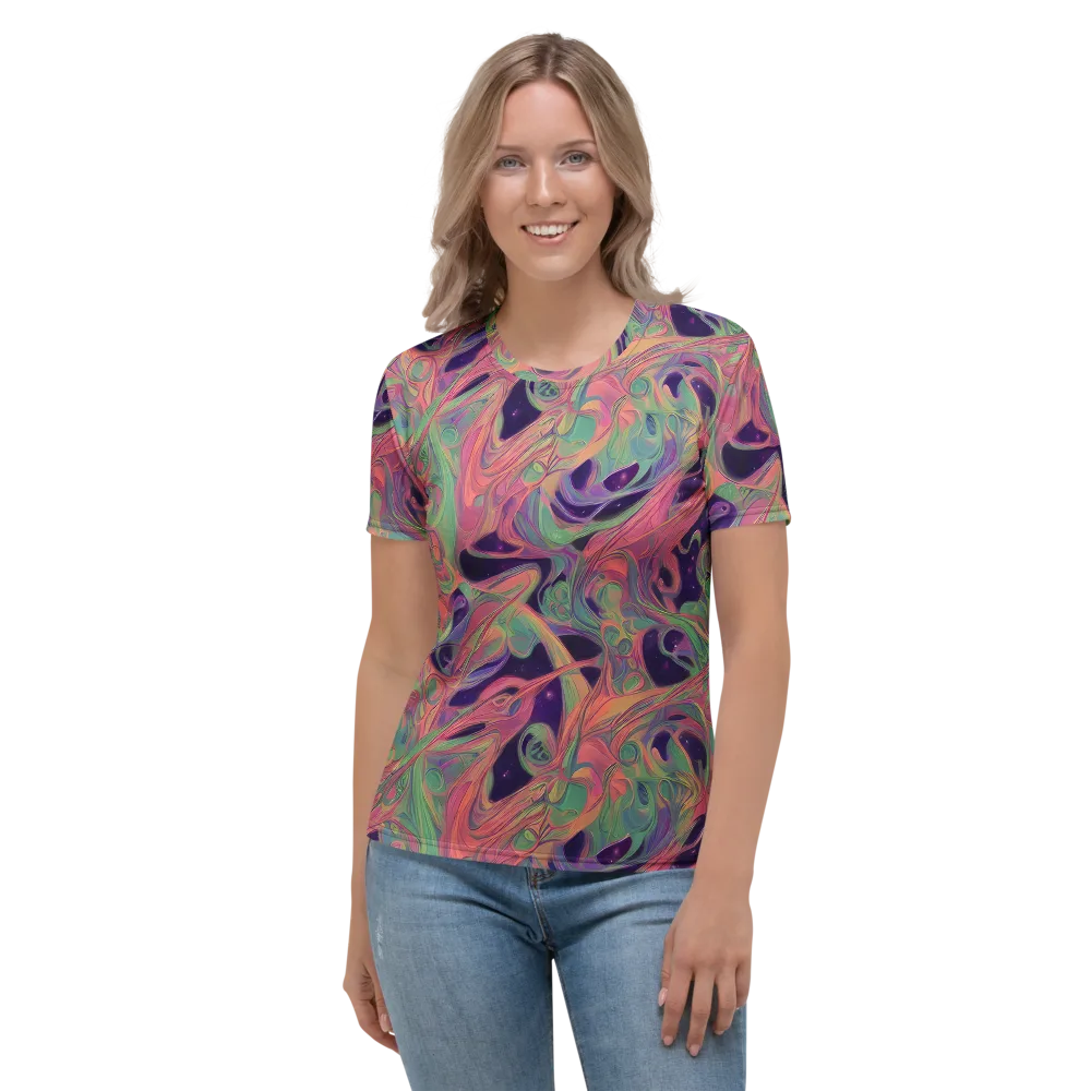 Dreamwarp on Women's Crew Neck T-Shirt — Front