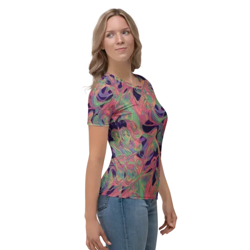 Dreamwarp on a Women's Crew Neck T-Shirt