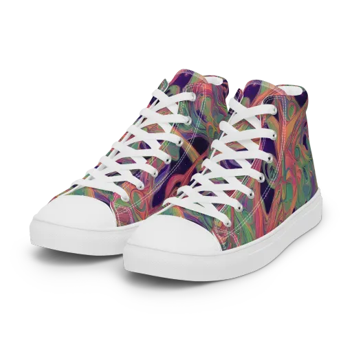 Dreamwarp on a Women's High Top Canvas Shoes