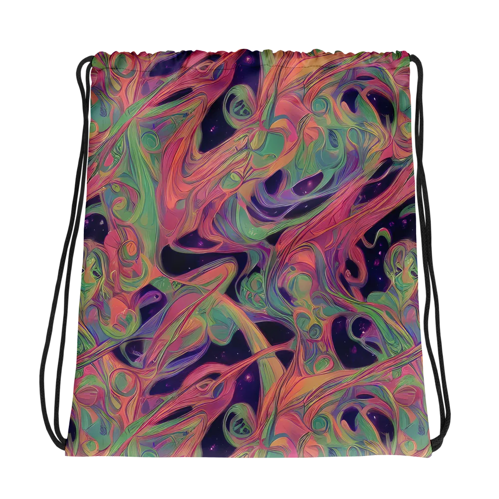 Dreamwarp on Drawstring Bag — Photo