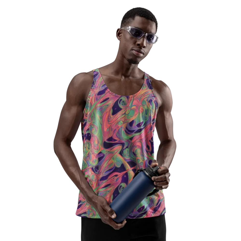 Dreamwarp on Men's Tank Top — Front