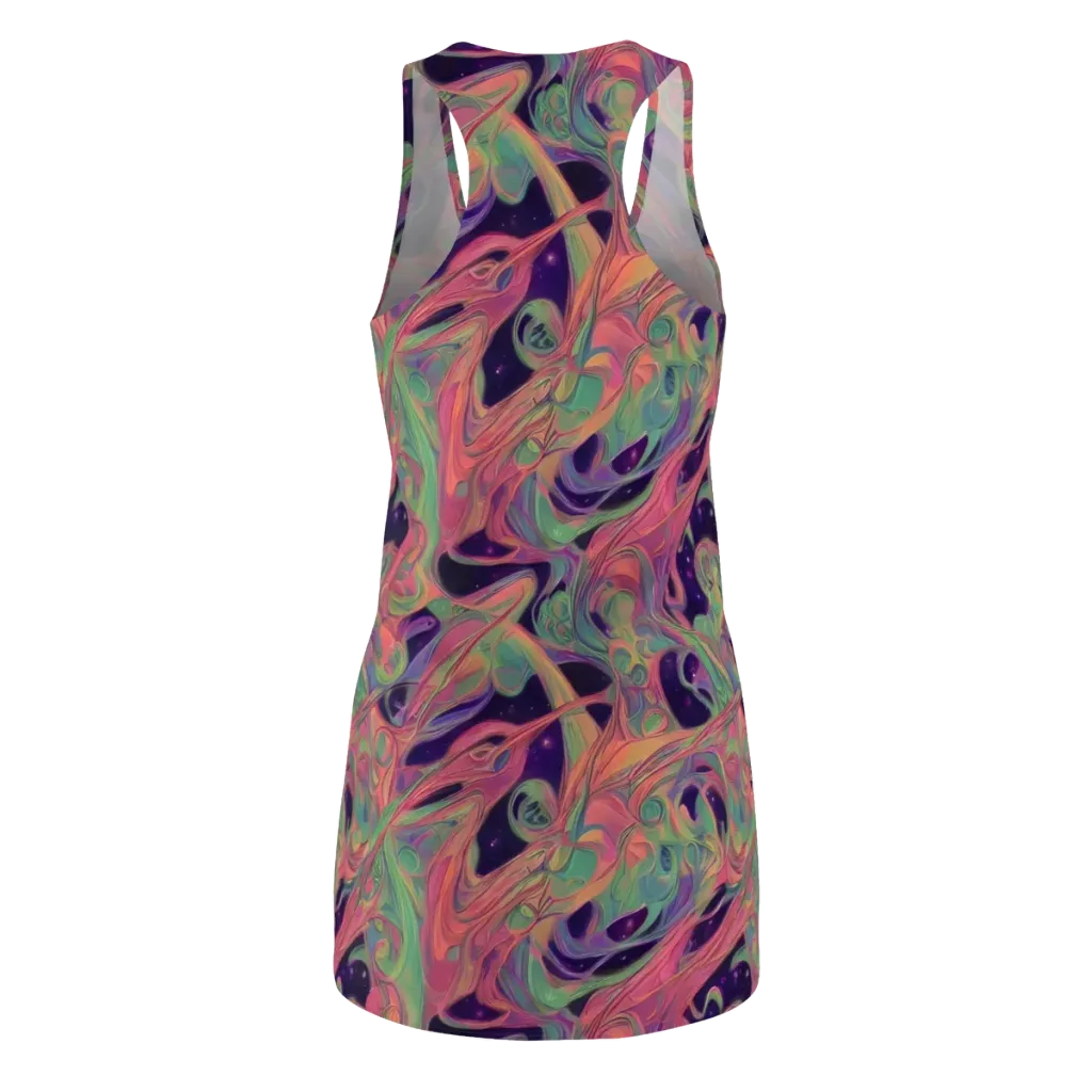 Dreamwarp on Racerback Dress — Back