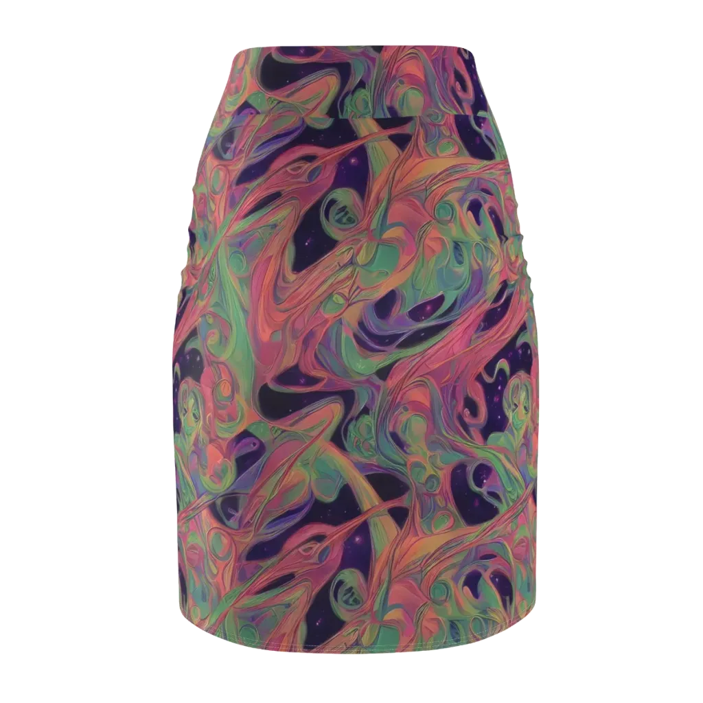 Dreamwarp on Pencil Skirt — Back