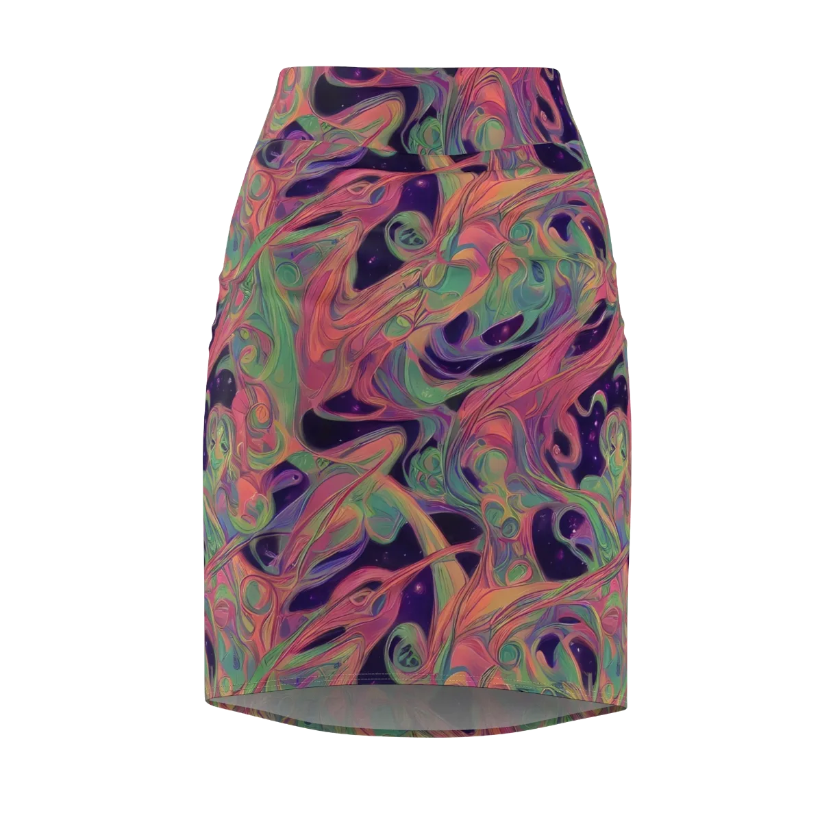 Dreamwarp on Pencil Skirt — Front