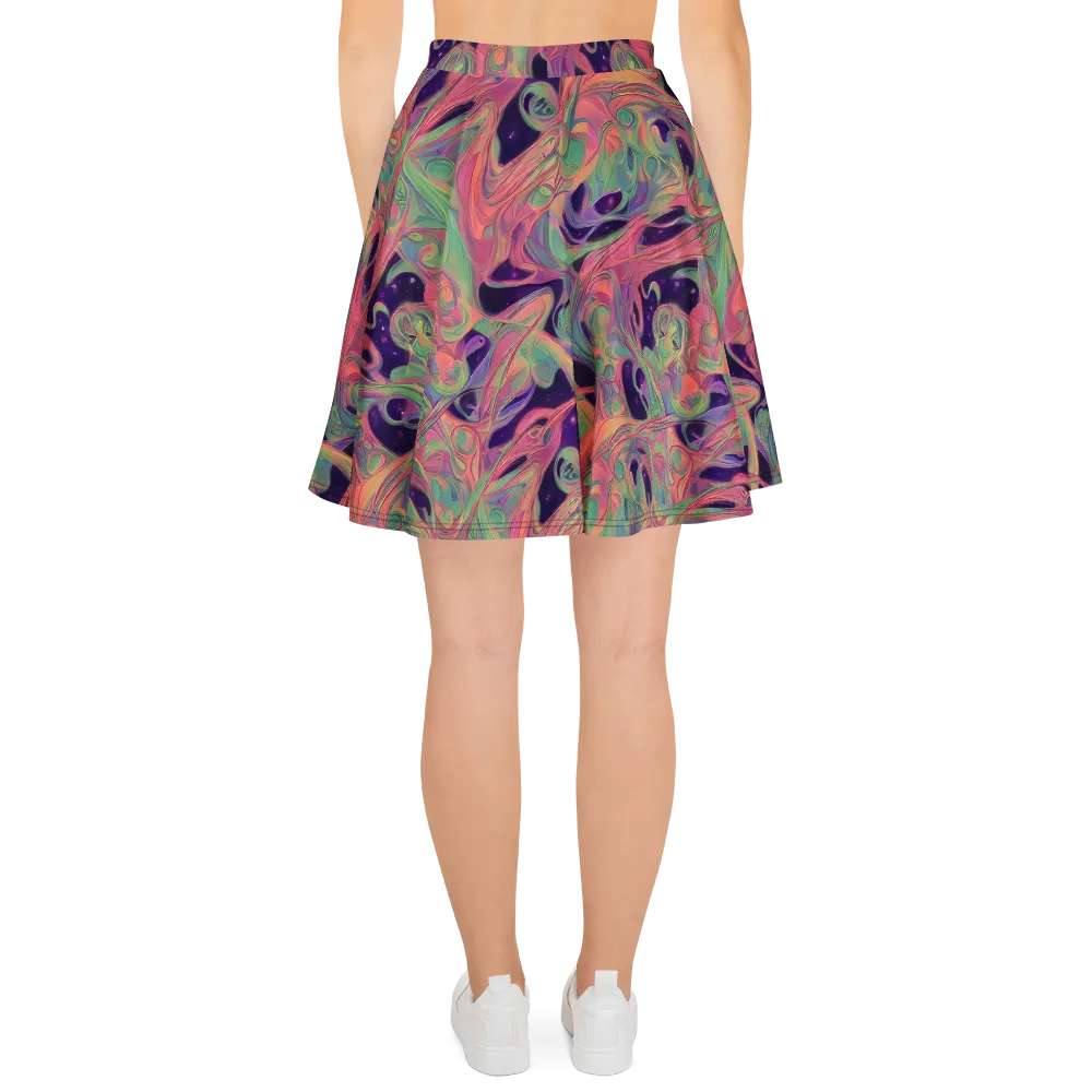Dreamwarp on Skater Skirt — Back