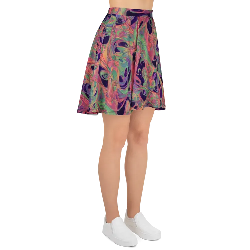 Dreamwarp on Skater Skirt — Right