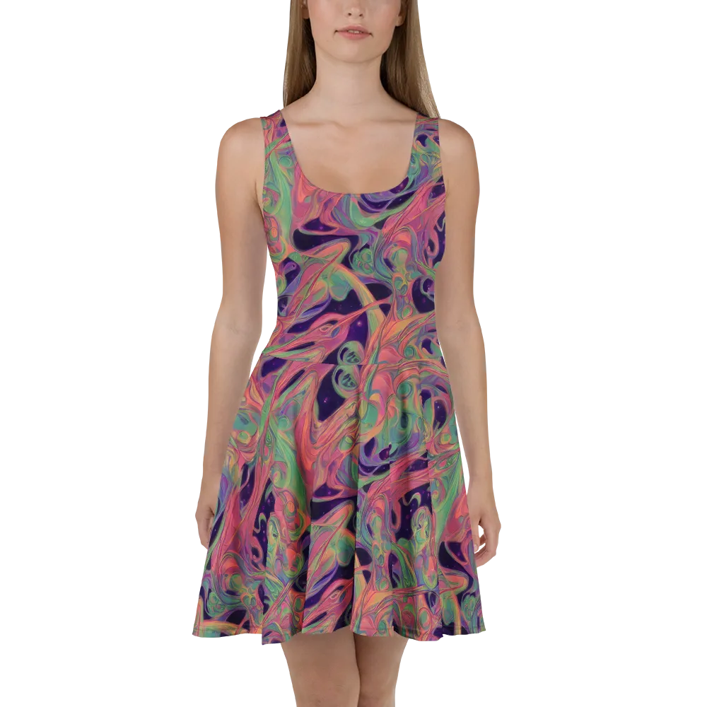 Dreamwarp on Skater Dress — Front