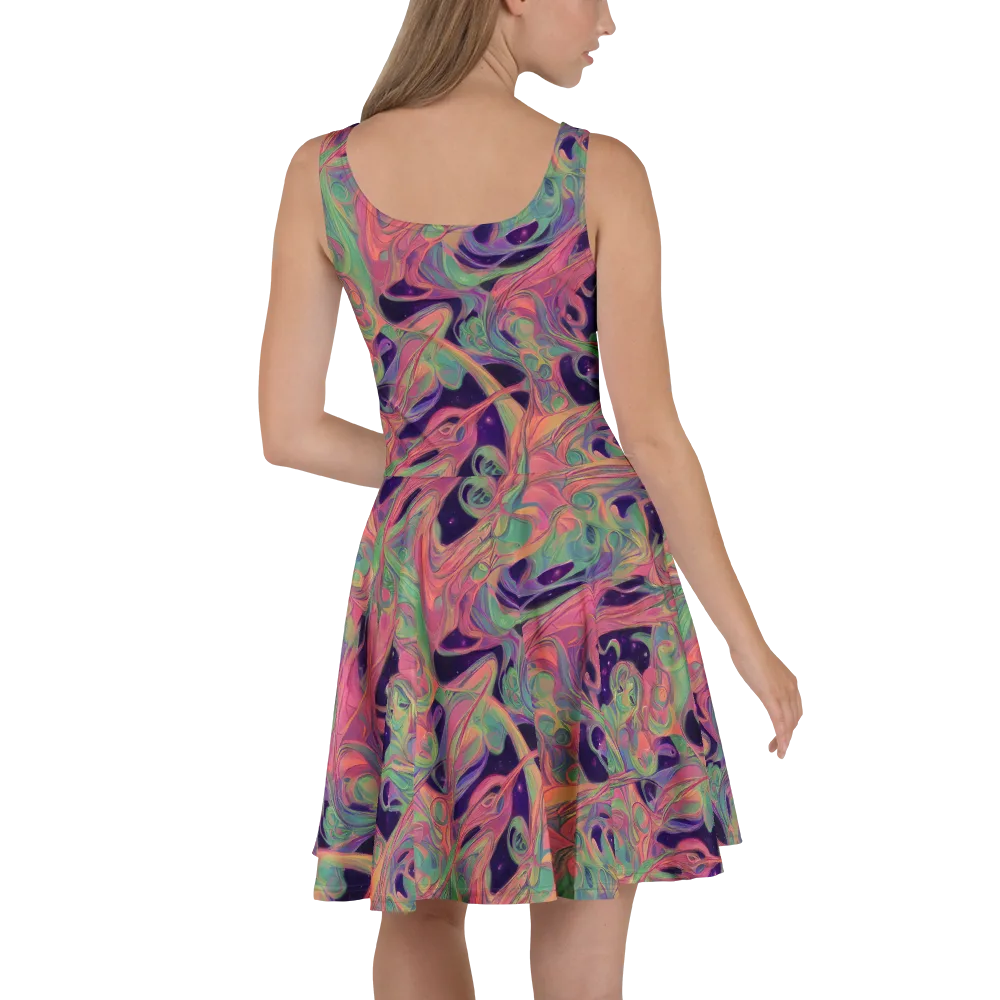 Dreamwarp on Skater Dress — Back