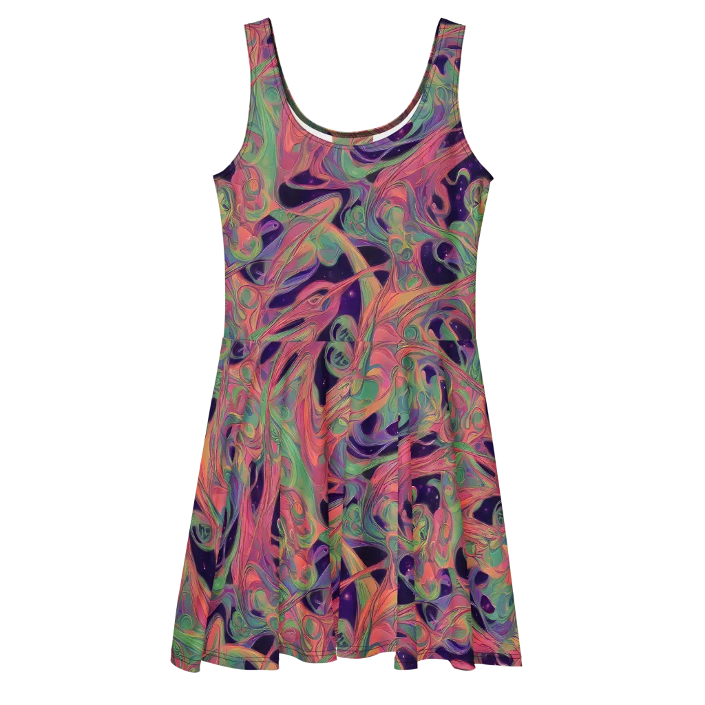 Dreamwarp on Skater Dress — Front