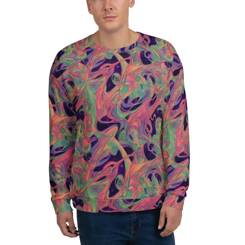 Dreamwarp on Sweatshirt — Front