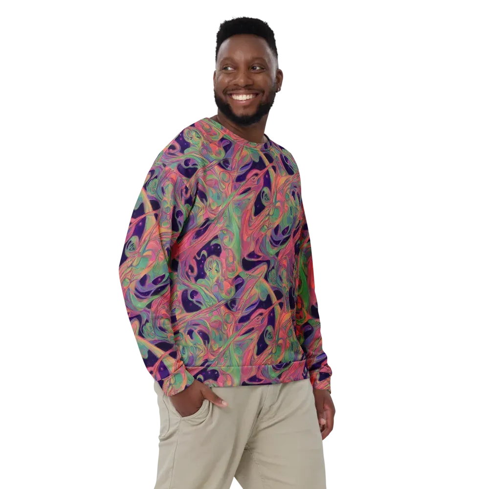 Dreamwarp on Sweatshirt — Front