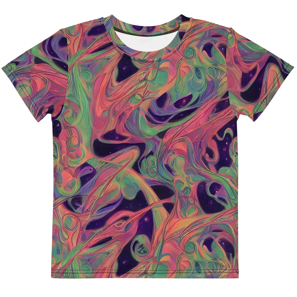 Dreamwarp on Kids Crew Neck T-Shirt — Front