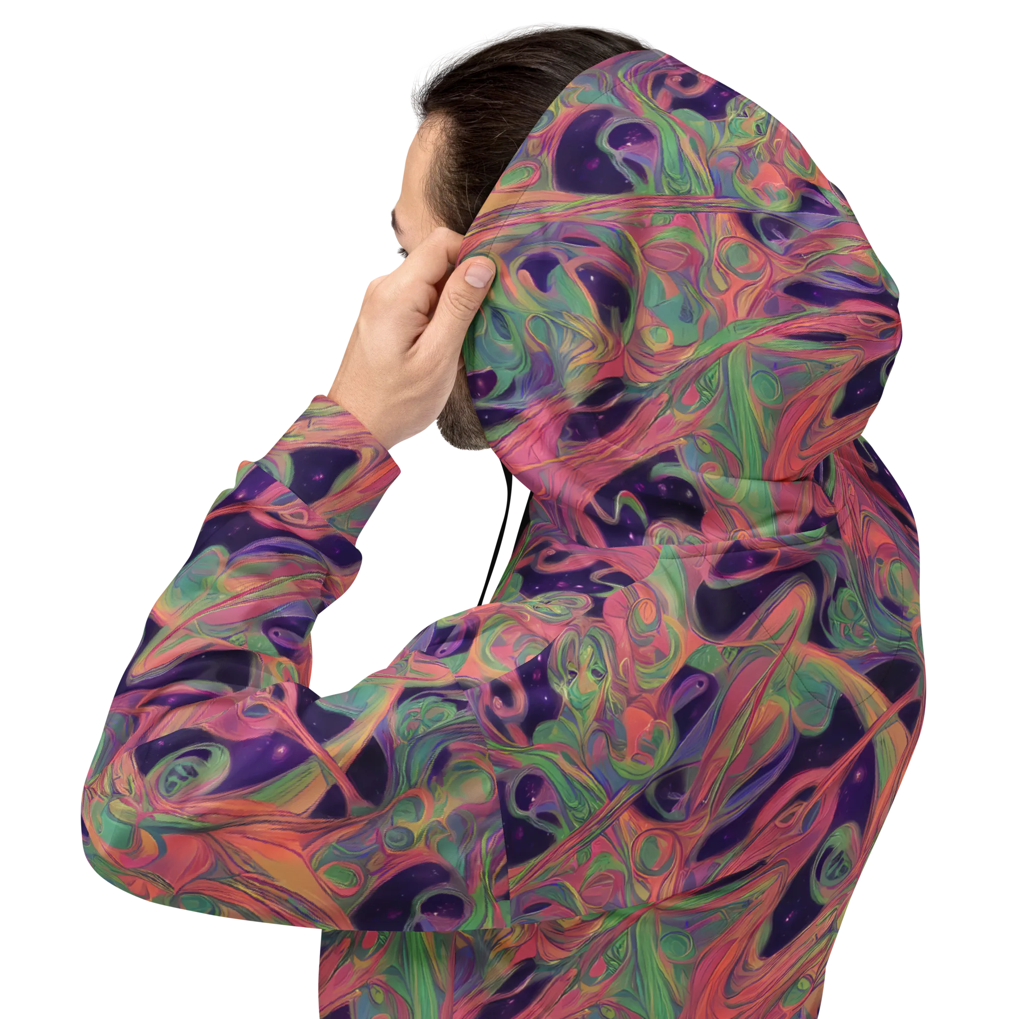 Dreamwarp on Hoodie — Back