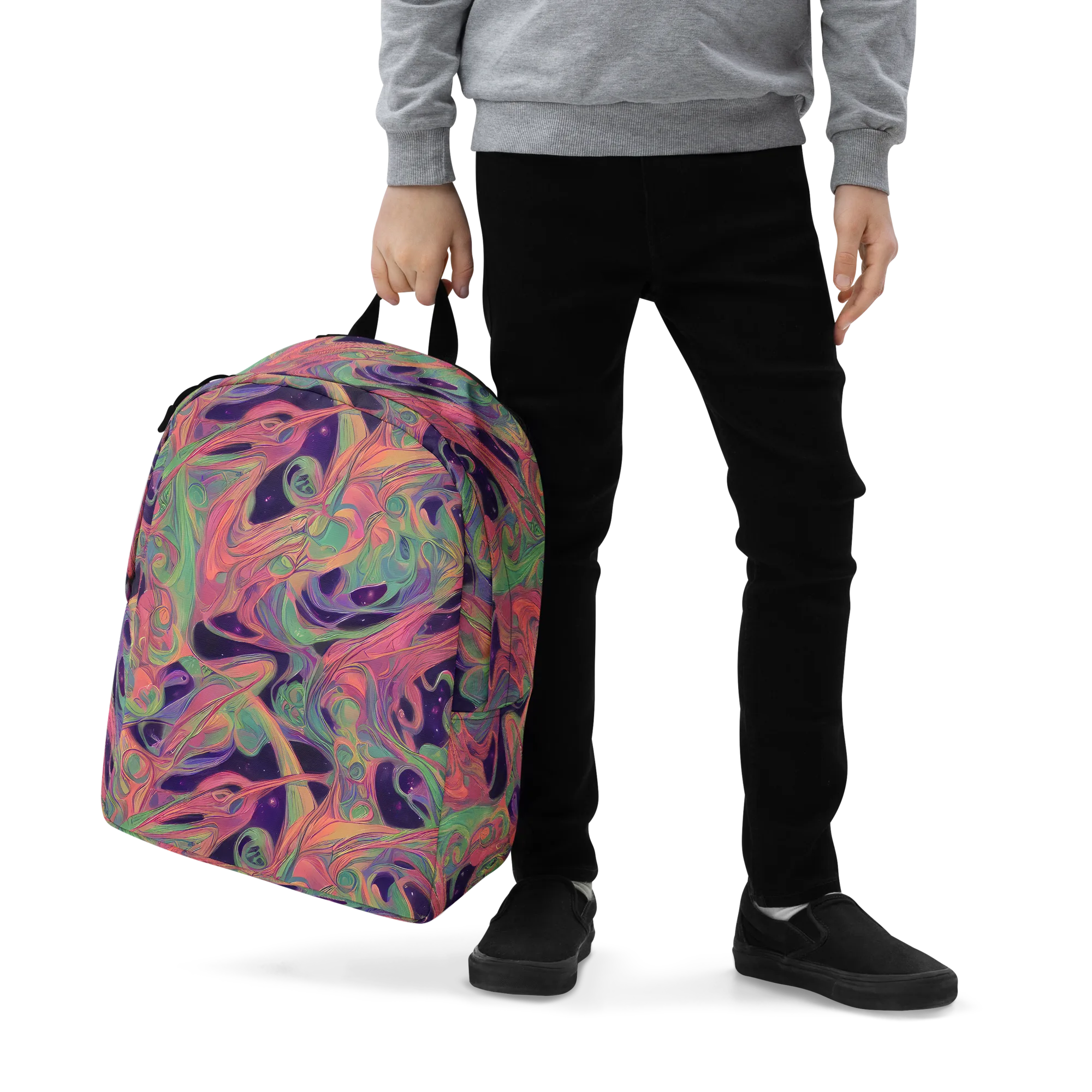 Dreamwarp on Minimalist Backpack — Zoomed-in