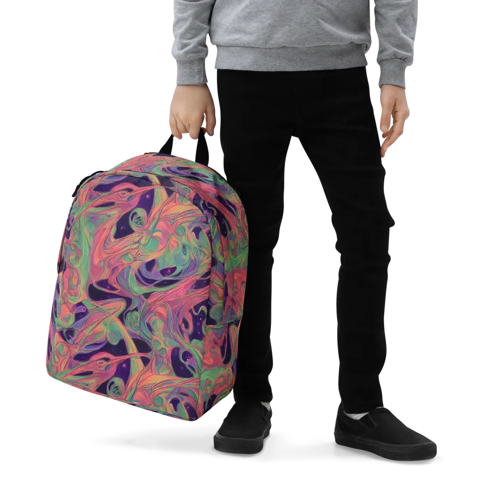 Dreamwarp on Minimalist Backpack — Zoomed-in
