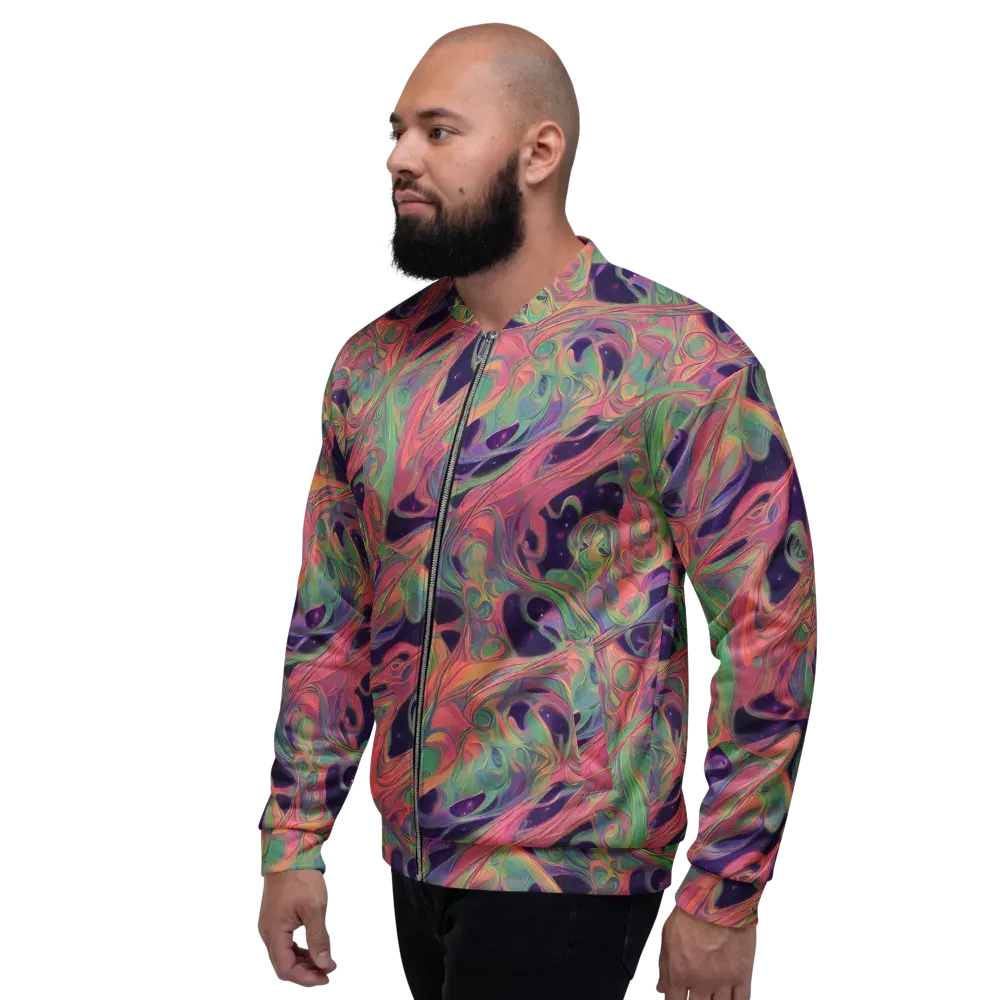 Dreamwarp on Bomber Jacket — Left