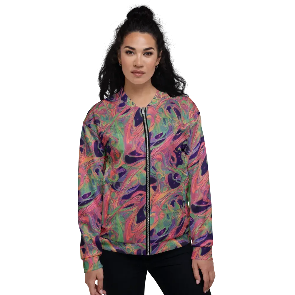 Dreamwarp on Bomber Jacket — Front