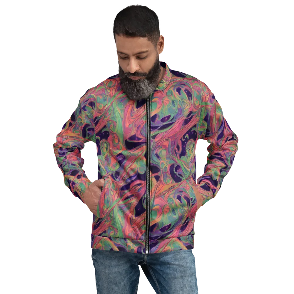 Dreamwarp on Bomber Jacket — Front