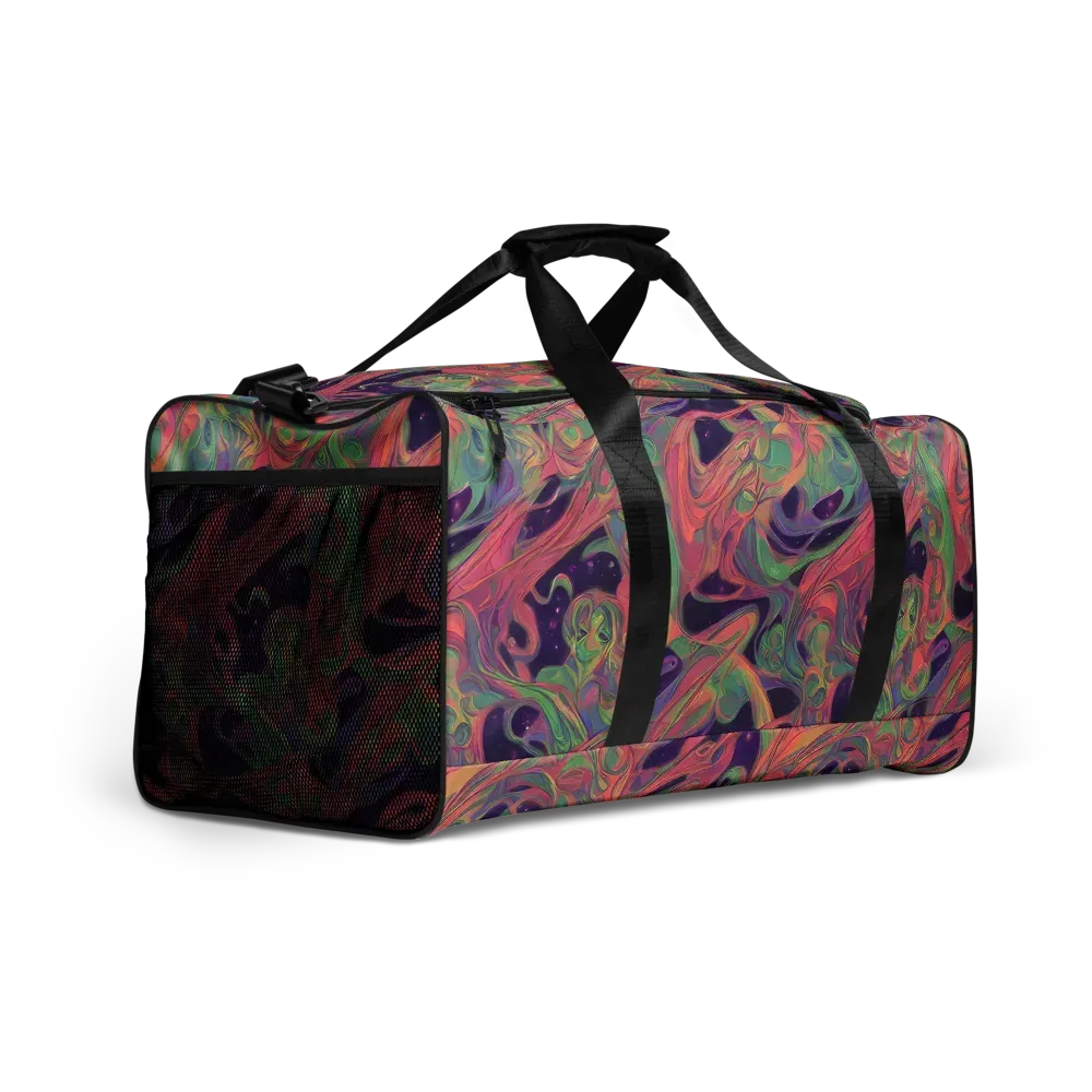 Dreamwarp on Duffle Bag — Right Front