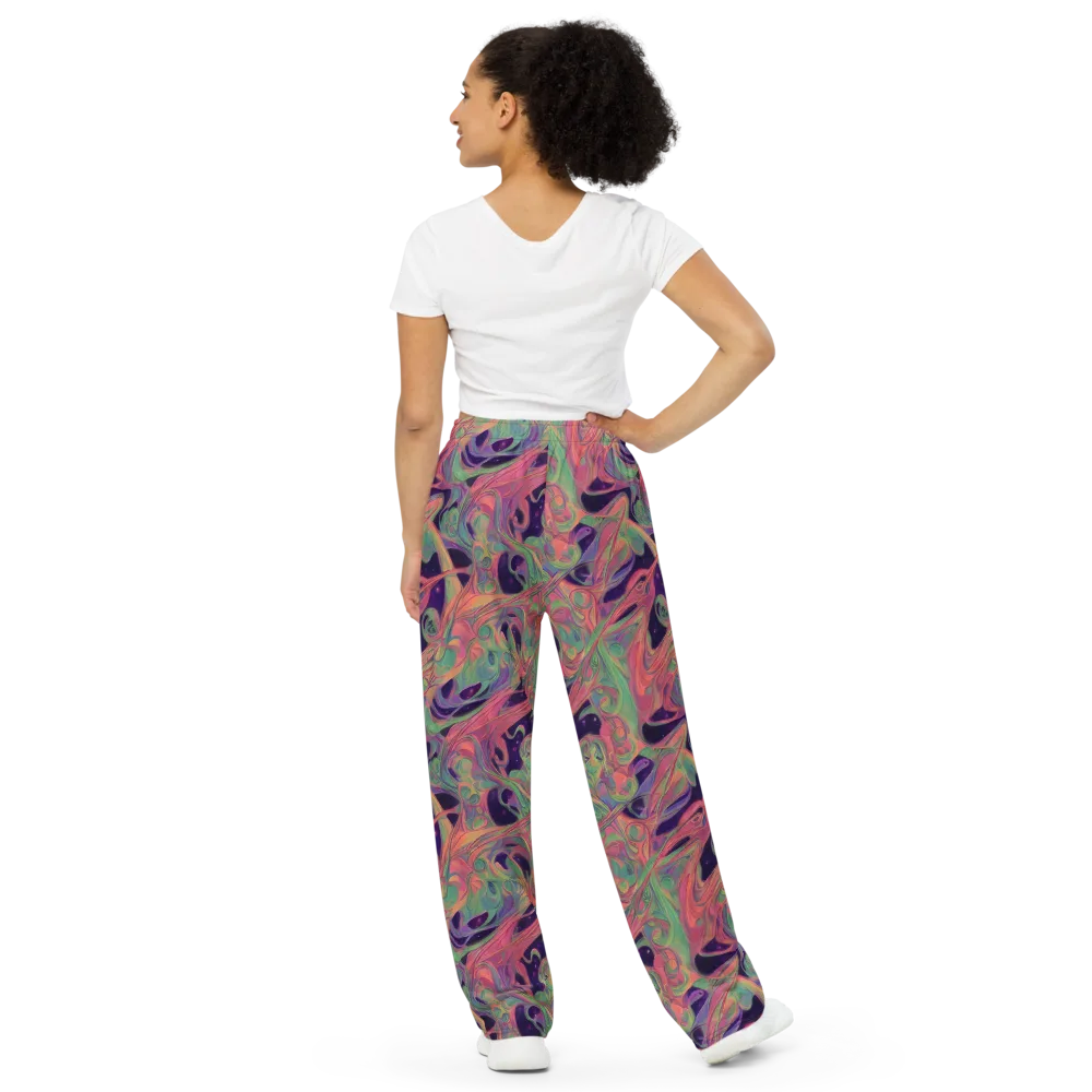Dreamwarp on Wide-Leg Pants — Back