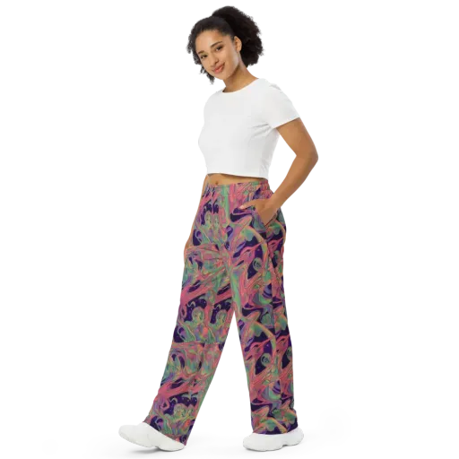Dreamwarp on a Wide-Leg Pants