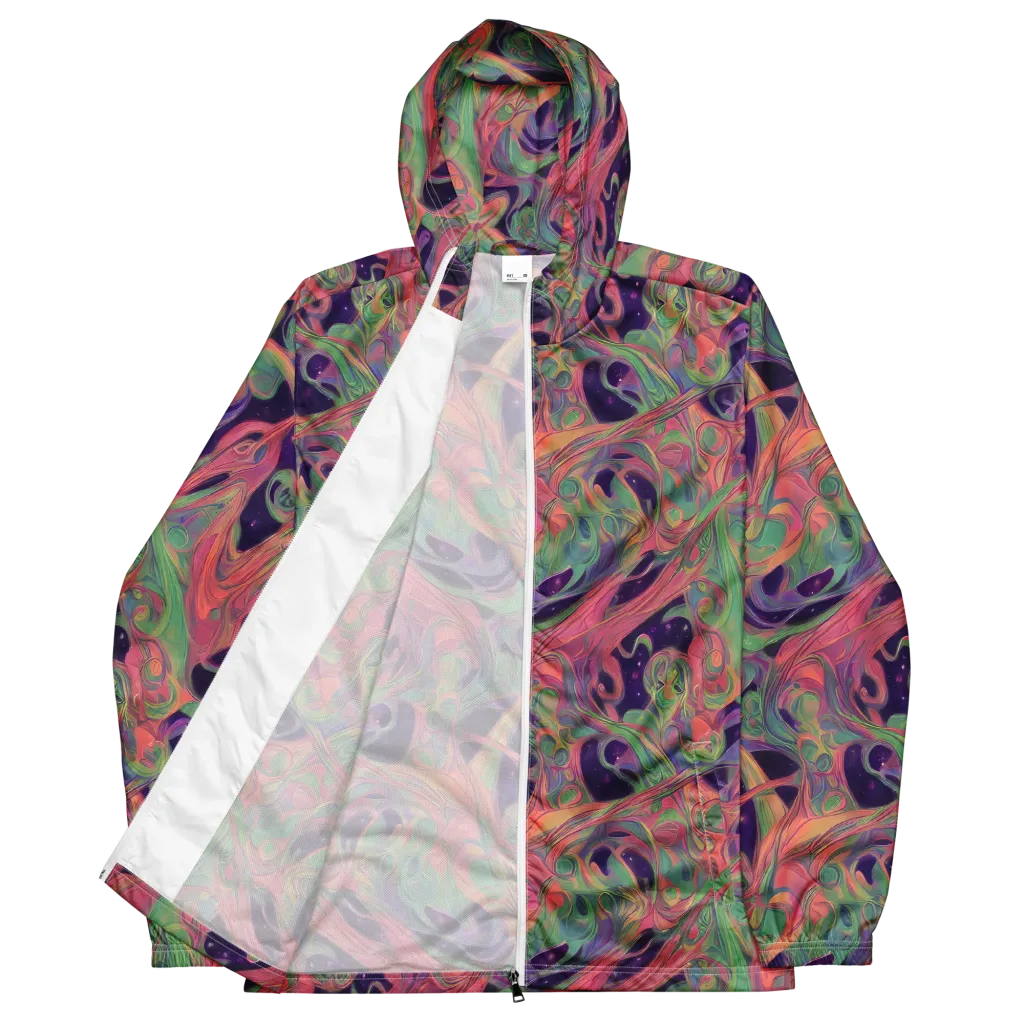 Dreamwarp on Men's Windbreaker — Front