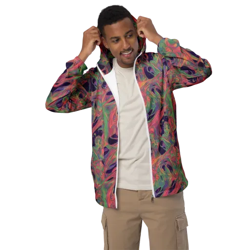 Dreamwarp on a Men's Windbreaker