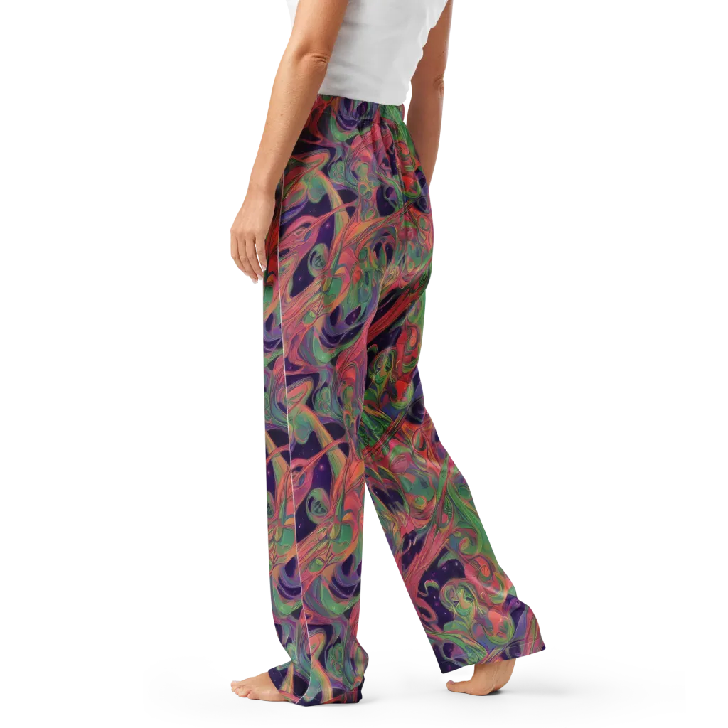 Dreamwarp on Women's Pajama Pants — Left