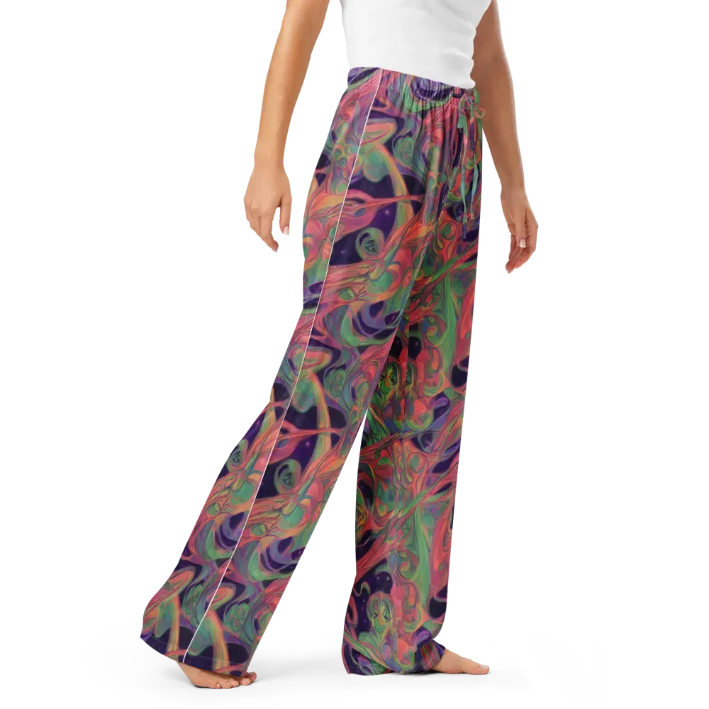 Dreamwarp on Women's Pajama Pants — Right Front
