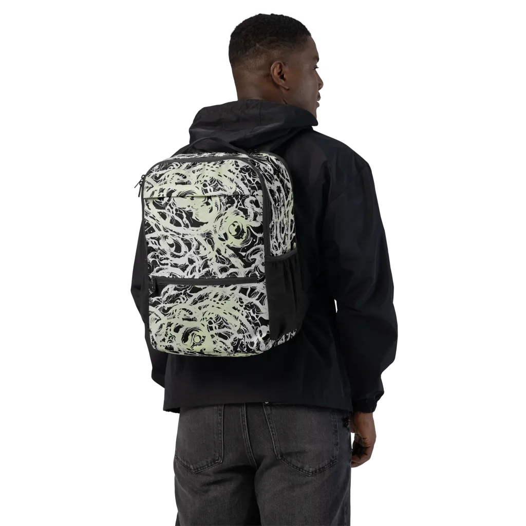 Fossil Current on Utility Backpack — Back