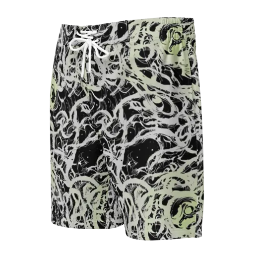 Fossil Current on a Men's Board Shorts