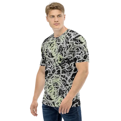 Fossil Current on a Men's Crew Neck T-Shirt
