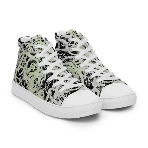 Fossil Current on a Men's High Top Canvas Shoes