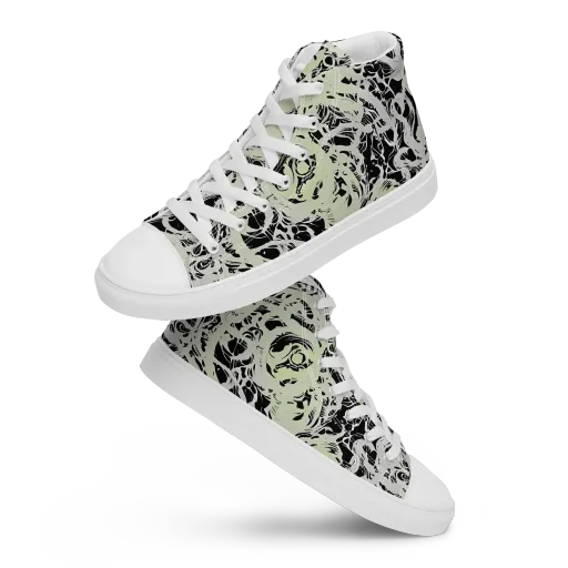 Fossil Current on a Women's High Top Canvas Shoes
