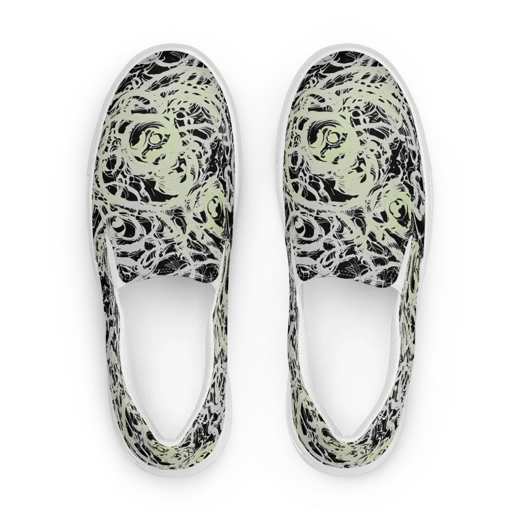 Fossil Current on Men's Slip-On Canvas Shoes — Front