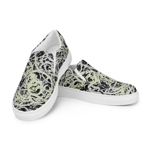Fossil Current on a Men's Slip-On Canvas Shoes